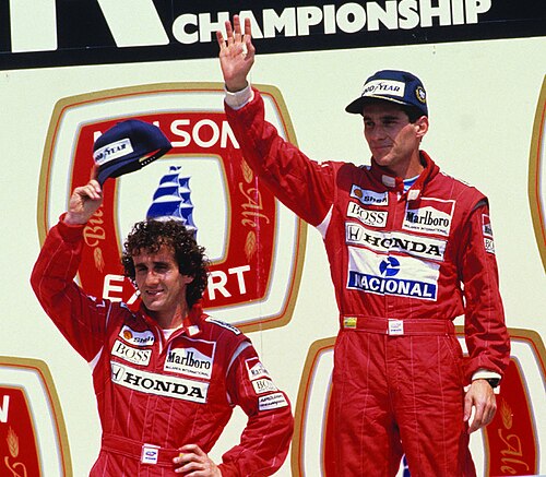 Senna vs Prost